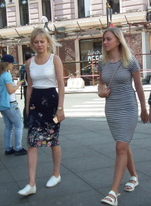 Exciting candid milfs on the streets